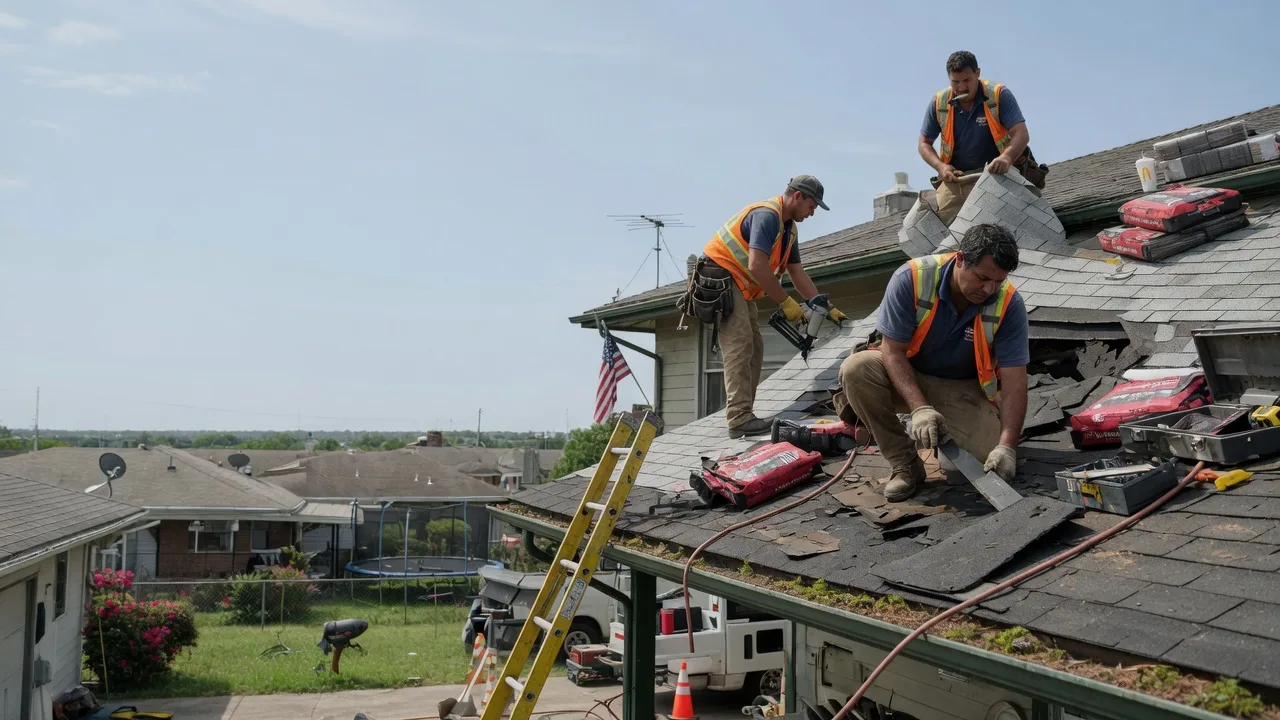 Roof Repair in Wingett Run, OH near me
